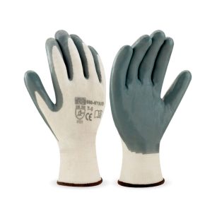 GUANTES SEGURIDAD NITRILO Y TEXTIL